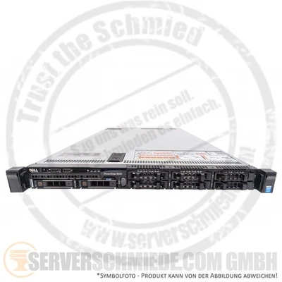 Dell PowerEdge R630 2x E5-2620V3 64GB 8x 8GB RAM 1,2TB HDD 2xPSU vmware Server - Bild 1 von 4