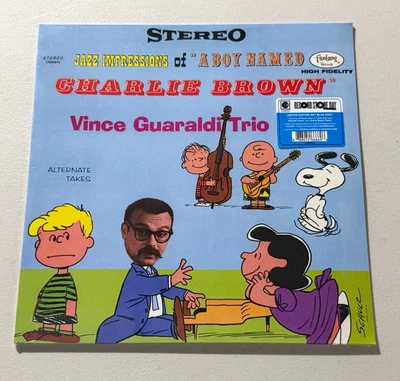 Vince Guaraldi - Jazz Impressions Of A Boy Named Charlie Brown RSD Blue Vinyl - Image 1 of 4