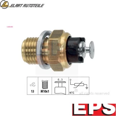 SENSOR ÖLTEMPERATUR 1.830.093 FÜR AUDI 100/C3/C4 COUPE/B2/B3 80/B4 CABRIOLET - Bild 1 von 4