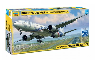 Zvezda 7012 Boeing 777-300ER SCALA 1:144 COD. 7012 - Immagine 1 di 4