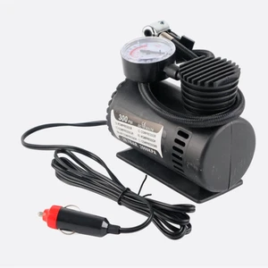 Car Air Pump Scratch Resistant Mini Portable Tire Pump 12V For Motorcycle Boat - Picture 1 of 12