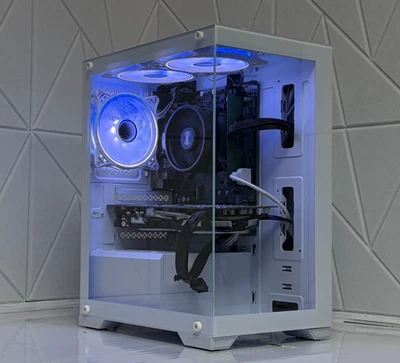 MICROTRENDS NEW Fast Gaming PC| Ryzen 5 5600G + 16 GB RAM + GTX 1660 Super 6GB | 512GB SSD