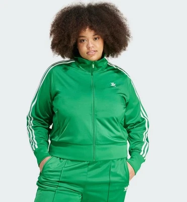 阿迪达斯绿色 Adicolor 经典 Firebird 轨道上衣 IZ2037 女式 2XL 码全新带标签 — 第 1/4 张图片