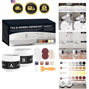 Tile Marble Granite Repair Kit for Cracks Chips Dents Scratches Repair - Picture 1 of 8