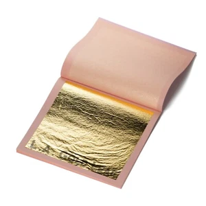 Hoja de oro de Los Ángeles - 24 K doble hoja suelta 3 1/8"" x 3 1/8"" - 500 hojas - Imagen 1 de 6