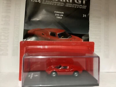 FERRARI 250 LM 1963    1/64, die-cast + BOOKLET Centauria Limited edition - Immagine 1 di 4