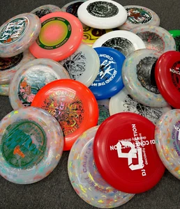 Assortment of 25 misprint Frisbee 175 gram discs - Great for Catch/ group events - Picture 1 of 1
