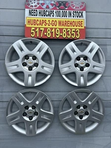 Chevrolet Hhr 2006-2011 Oem 16” Hubcap Silver 4 Used Flaws OEM 08 Malibu9595818 - Picture 1 of 11
