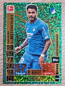 Topps Match Attax Bundesliga 18/19 - 486 - Leonardo Bittencourt. Matchwinner - Bild 1 von 1