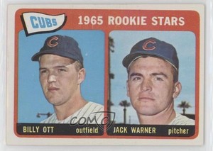 1965 Topps 1965 Rookie Stars Billy Ott Jack Warner #354 Rookie RC