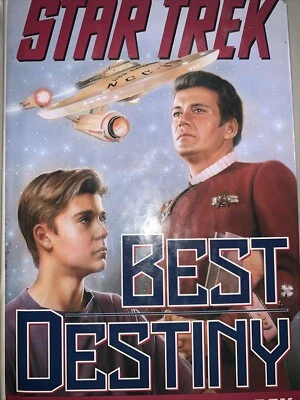 Star Trek BEST DESTINY, HB, DJ, 1st  ed Young James Kirk 1st Adventure Book - Image 1 of 4