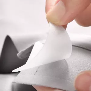Collar Stickers Shirt T-Shirt Stand Collar Shaper Anti-roll Fixed Pad Adhesive - Foto 1 di 11