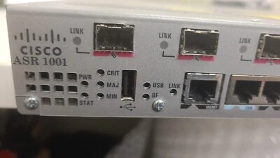 CISCO ASR1001 GigE Aggregation Service Router 4 BUILT-IN GE PORTS - Image 1 of 4