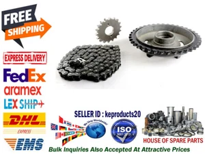 Chain & Sprocket Kit fits For Royal Enfield Bullet Classic 500 597462 500 EFI S2 - Picture 1 of 3