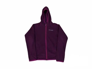 Columbia Purple Fleece Full Zip Jacket - Picture 1 of 3