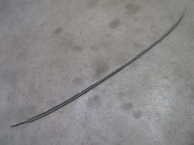 1977 Jaguar XJS exterior front upper top trim molding piece stainless original - Image 1 of 4