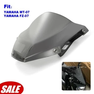 For 2018-2020 YAMAHA MT-07 FZ-07 Front Wind Shield Screen Protector Windscreen - Picture 1 of 16