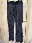 The North Face Women?S Blue Pants Sweats Size Small Light Weight Drawstring