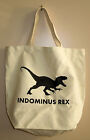 Jurassic World Limited Edition Indominus Rex Canvas Tote Bag