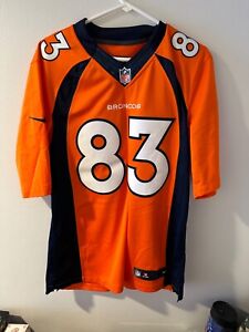 Nike On The Field Denver Broncos Wes Welker 83 Orange Limited Jersey Mens M