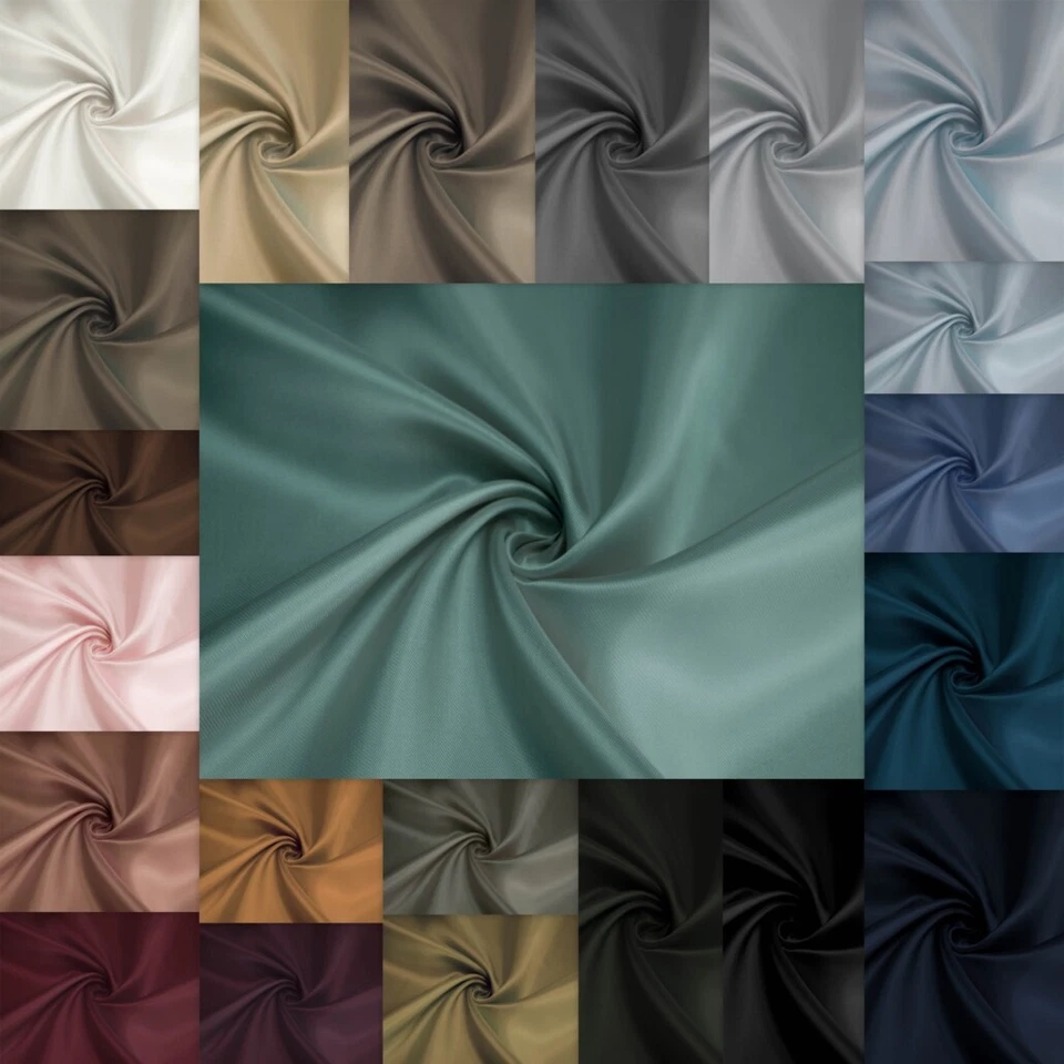 Futter Stoff 100% Viskose alle Farben Innenfutter Bekleidung Accessoires Glanz