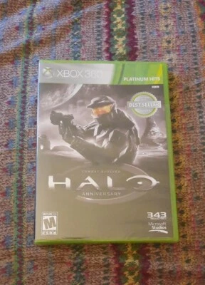 NEW Sealed HALO Combat Evolved PLATINUM HITS Anniversary Edition XBOX 360 - Image 1 of 3