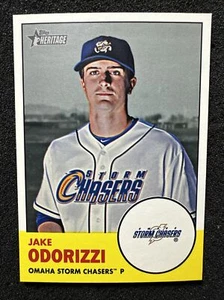 Jake Odorizzi #67 2012 Topps Heritage Minor League Edition Rookie/Prospect MENGE - Bild 1 von 2