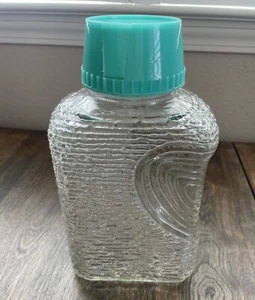 Vintage Anchor Hocking Soreno Glass Water Refrigerator Pitcher Aqua Lid Spout - Picture 1 of 24