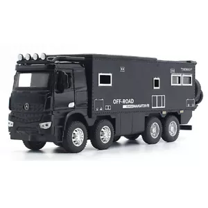 1:48 Nomadism Navigator F Motorhome Model Car Diecast Toys for Boys Gifts Black - Picture 1 of 7
