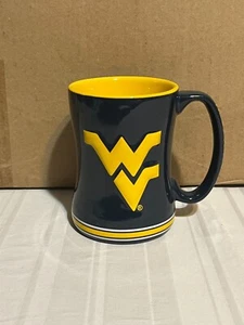 West Virginia Mountaineers NCAA 14oz Coffee Mug Cup Logo Brands New - Picture 1 of 2