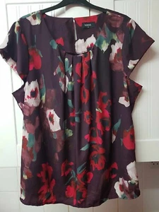 Womans Floral Top Size 20 Excellent Condition - Picture 1 of 4