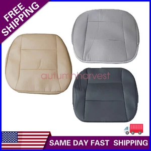 Front PU Leather Auto Chair Cushion Protector Pad Car Seat Cover Full Surround - Foto 1 di 15