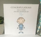 Personalised Adoption Card Forever Family Son Grandson Nephew