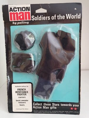 Gi Joe vintage 1964-73 Action Man SOTW French Resident Fighter ultra raro!  - Imagem 1 de 4