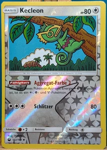 POKEMON - Sturm am Firmament - Kecleon - 122/168 - REVERSE HOLO - alemán - Imagen 1 de 1