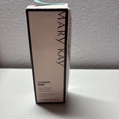 Crema corporal de manos y escote Mary Kay Timewise FPS 15 (054325) NUEVA EN CAJA caducada.  Foto 1 de 4