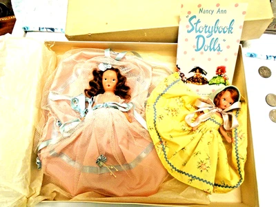 1950s Time Capsule !Nancy Ann Storybook Doll, Bisque heads,Paperwork-1 One Owner - Image 1 of 4
