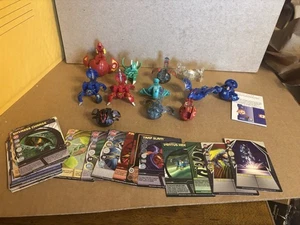 Bakugan Battle Brawlers Lot (12 Figures Plus Various Cards) - Picture 1 of 23