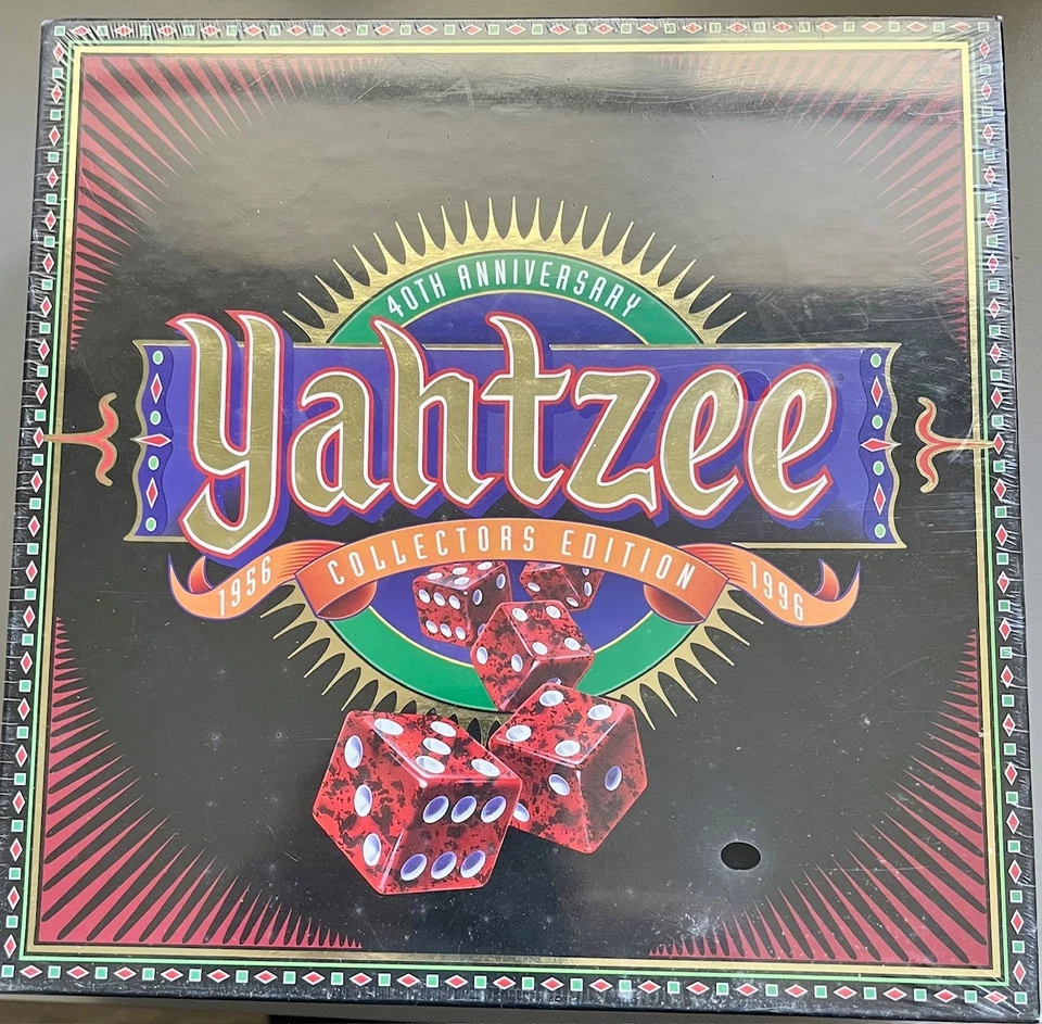 Yahtzee 40 Aniversario Edición Coleccionista Juego de Mesa Milton Bradley NUEVO Foto 1 de 1