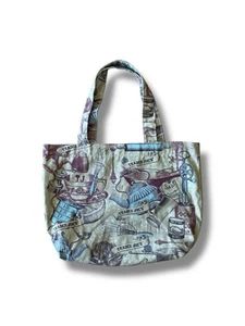 Vintage Trader Joe's Tote Bag Kitchen Utensils Canvas Fabric Made In The USA - Picture 1 of 19