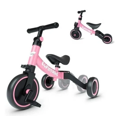 Bicicleta Besrey 5 en 1 para niños pequeños de 1 año a 4 años triciclo regalo Foto 1 de 4