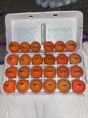 Ultimate Distance Nitro Orange Golf Balls (48 Count)￼4A 5A - Image 1 of 3