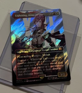 MTG Magic The Gathering Surge Foil Lightning, Army Of One *NP - Bild 1 von 3