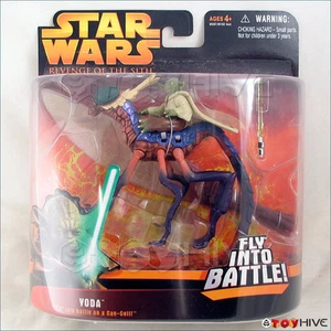 Star Wars Revenge of the Sith - Yoda and Can-Cell - RotS Hasbro deluxe pack  - Picture 1 of 1