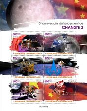 Space 10th Anniversary Launch of Chang'e 3 MNH Stamps 2023 Central African M/S