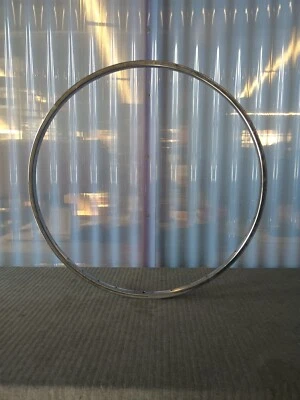 1960-е 70-е Винтажный Хромированный Стальной Обод 26" x 1 3/8" 36 Отверстий Легкий Велосипед! 002 - Изображение 1 из 4