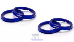 4pc Aluminum *Blue* Muteki Hub Centric Ring 73-64.1mm & 73-70.1mm for S2000 NSX - Bild 1 von 4