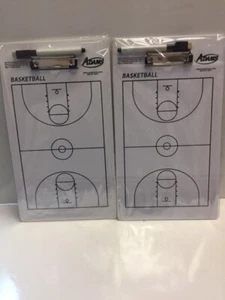 Paquete de 2 tablas de entrenamiento de borrado en seco de baloncesto NUEVO - Imagen 1 de 1