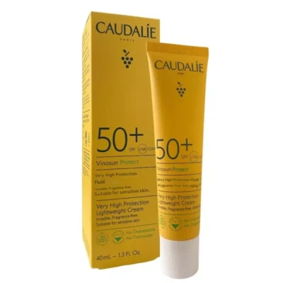 Caudalie Vinosun Protect Lightweight Cream Invisible Fragrance-Free SPF50+ 40ml - Image 1 of 4