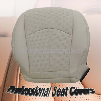 Cubierta de asiento inferior de cuero tostado para pasajero Mercedes Benz E300 E350 2003-2009 Foto 1 de 4